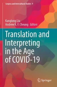 Abbildung von: Translation and Interpreting in the Age of COVID-19 - Springer
