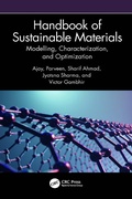 Cover: Handbook of Sustainable Materials: Modelling, Characterization, and Optimization - CRC Press