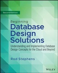 Cover: Beginning Database Design Solutions - Wiley