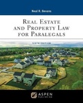 Cover: Real Estate and Property Law for Paralegals - Aspen Publishing