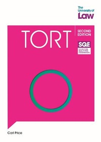 Enlarge image Cover: SQE - Tort 2e - The University of Law Publishing Limited