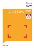 Cover: SQE - Land Law 2e - The University of Law Publishing Limited