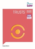 Cover: SQE - Trusts 2e - The University of Law Publishing Limited
