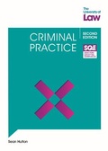 Cover: SQE - Criminal Practice 2e - The University of Law Publishing Limited