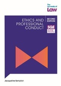 Cover: SQE - Ethics and Professional Conduct 2e - The University of Law Publishing Limited