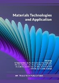 Enlarge image Cover: Materials Technologies and Application - Trans Tech Publications Ltd