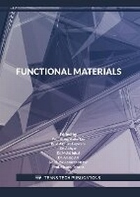 Enlarge image Cover: Functional Materials - Trans Tech Publications Ltd