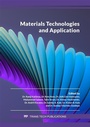 Cover: Materials Technologies and Application - Trans Tech Publications Ltd