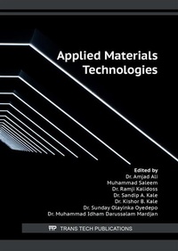 Enlarge image Cover: Applied Materials Technologies - Trans Tech Publications Ltd