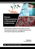 Cover: Recent Advancements in Biomedical Engineering - Trans Tech Publications Ltd