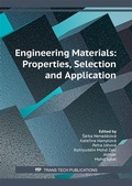 Cover: Engineering Materials: Properties, Selection and Application - Trans Tech Publications Ltd