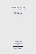 Cover: Jeremia - Mohr Siebeck