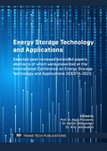 Cover: Energy Storage Technology and Applications - Trans Tech Publications Ltd