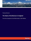 Cover: The Styles of Architecture in England - Hansebooks