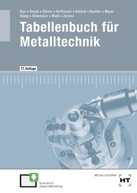 Enlarge image Cover: Tabellenbuch für Metalltechnik - Verlag Handwerk und Technik