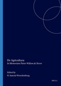 Cover: De Agricultura - Brill