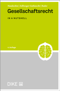 Cover: Gesellschaftsrecht - Dike Verlag Z&uuml;rich