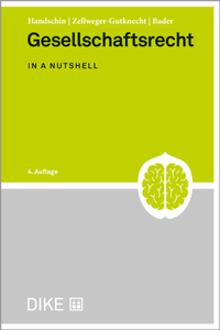 Abbildung von: Gesellschaftsrecht - Dike Verlag Zürich