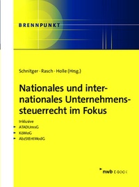 Abbildung von: Nationales und internationales Unternehmenssteuerrecht im Fokus - NWB