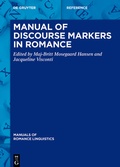 Cover: Manual of Discourse Markers in Romance - De Gruyter