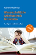 Cover: Wissenschaftliche Arbeitstechnik f&uuml;r Juristen - Facultas