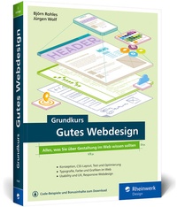 Abbildung von: Grundkurs Gutes Webdesign - Rheinwerk