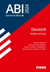 Abbildung von: STARK Abi - auf einen Blick! Deutsch Niedersachsen 2024 - Stark Verlag