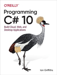 Enlarge image Cover: Programming C# 10 - O'Reilly
