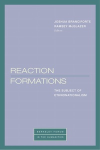 Enlarge image Cover: Reaction Formations - Fordham University Press