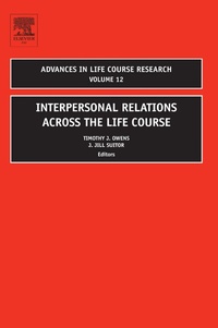 Enlarge image Cover: Interpersonal Relations Across the Life Course - Elsevier
