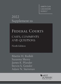 Enlarge image Cover: Federal Courts - West Academic Press