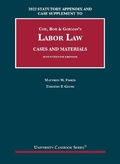 Cover: Labor Law, Cases and Materials, 2022 Statutory Appendix and Case Supplement - Foundation Press