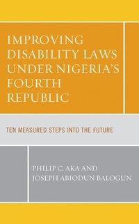 Abbildung von: Improving Disability Laws under Nigeria's Fourth Republic - Bloomsbury eBooks US