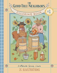 Enlarge image Cover: The Good Tree Neighbors Coloring Book - Ingrid Press