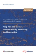 Cover: Crop Pest and Disease Remote Sensing Monitoring and Forecasting - EDP sciences
