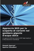 Cover: Approccio NGS per la scoperta di varianti nel gambero gigante d'acqua dolce - Edizioni Sapienza