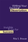 Cover: Writing Your Doctoral Dissertation - Routledge