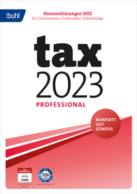 Abbildung von: tax 2023 Professional - BUHL-DATA-SERVICE