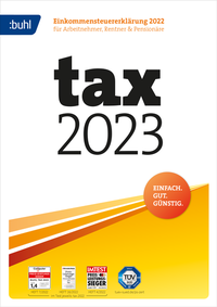 Abbildung von: tax 2023 - BUHL-DATA-SERVICE
