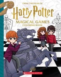Enlarge image Cover: Magical Games Colouring Book - Scholastic US