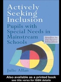 Cover: Actively Seeking Inclusion - Routledge