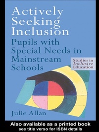 Enlarge image Cover: Actively Seeking Inclusion - Routledge