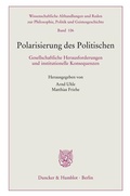 Cover: Polarisierung des Politischen. - Duncker & Humblot