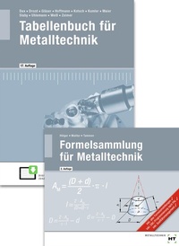 Enlarge image Cover: Paketangebot Tabellenbuch für Metalltechnik und Formelsammlung für Metalltechnik - Verlag Handwerk und Technik