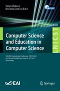 Cover: Computer Science and Education in Computer Science - Springer