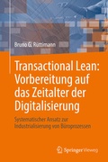 Cover: Transactional Lean: Vorbereitung auf das Zeitalter der Digitalisierung - Springer Vieweg