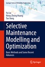 Cover: Selective Maintenance Modelling and Optimization - Springer