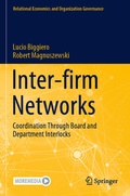 Cover: Inter-firm Networks - Springer