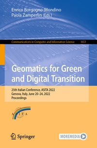 Abbildung von: Geomatics for Green and Digital Transition - Springer