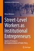 Abbildung von: Street-Level Workers as Institutional Entrepreneurs - Springer